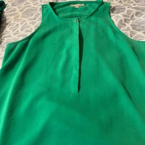 Green blouse